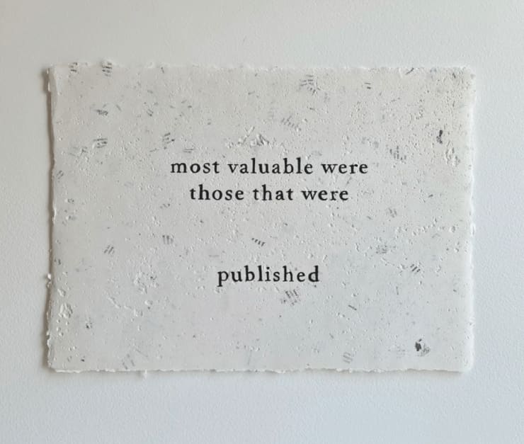 Jenna Lee, most valuable were those that were published, 2021
