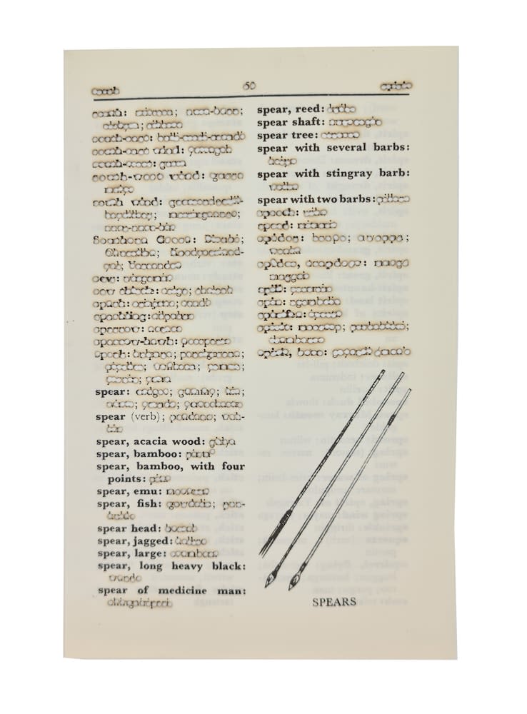 Jenna Lee, Aboriginal tools (spears), 2022