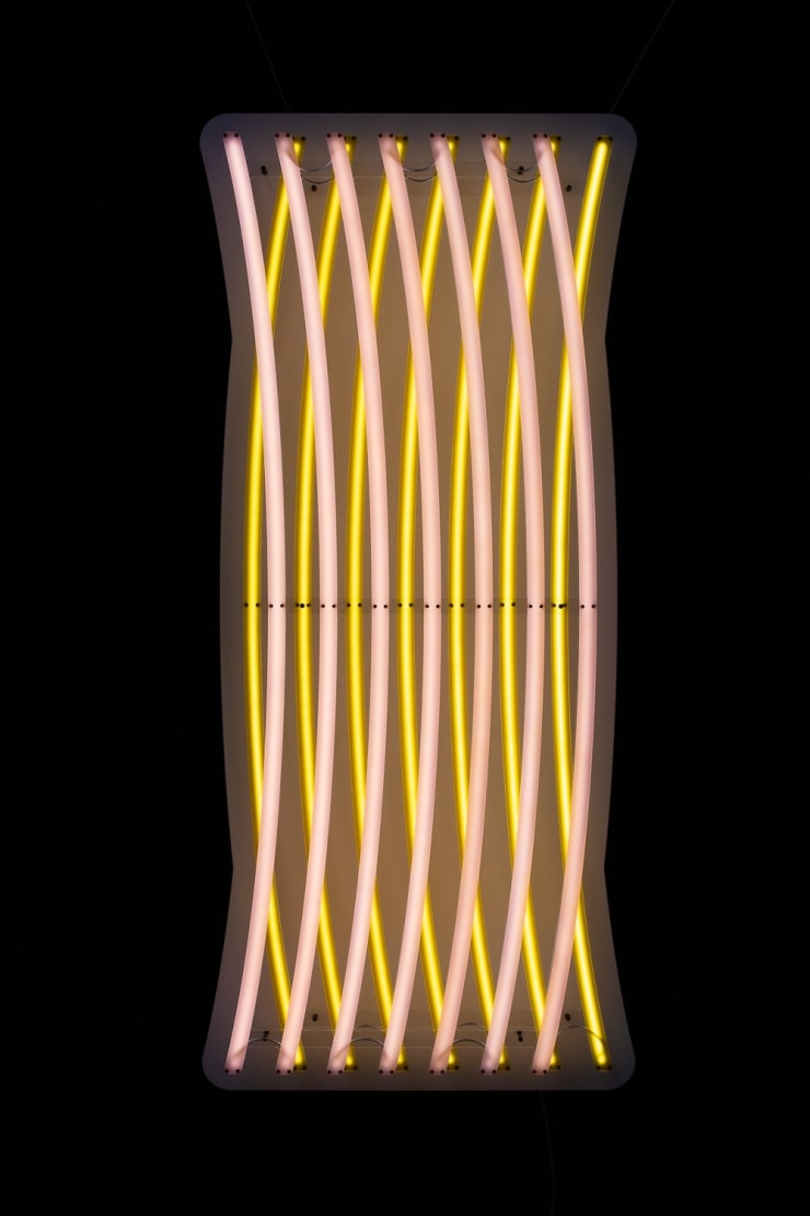 Meagan Streader, Sudden impulse (yellow), 2023