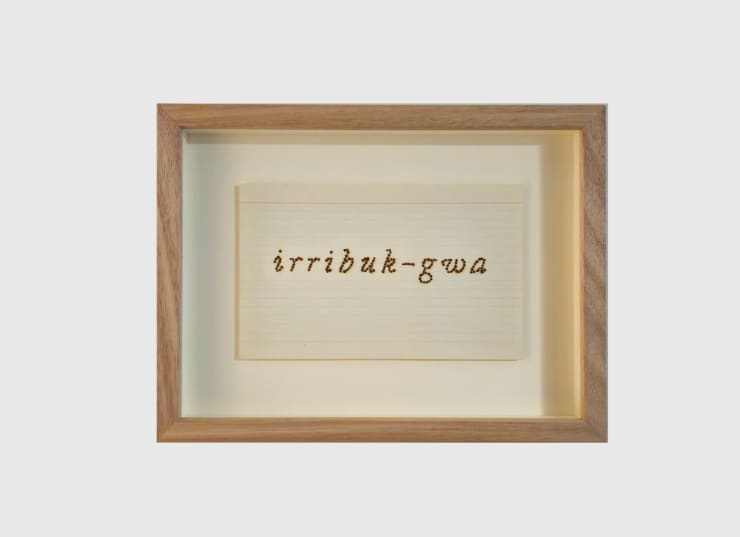 Jenna Lee, Irribuk-gwa (lighter/match), 2024