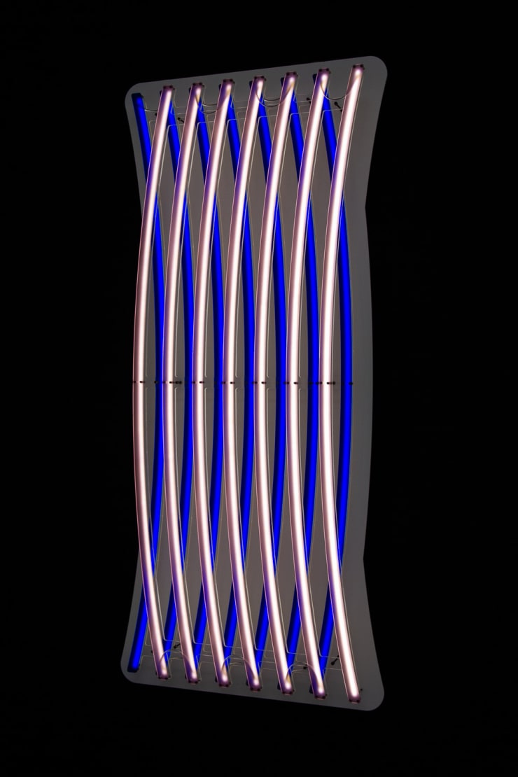Meagan Streader, Sudden impulse (blue), 2023