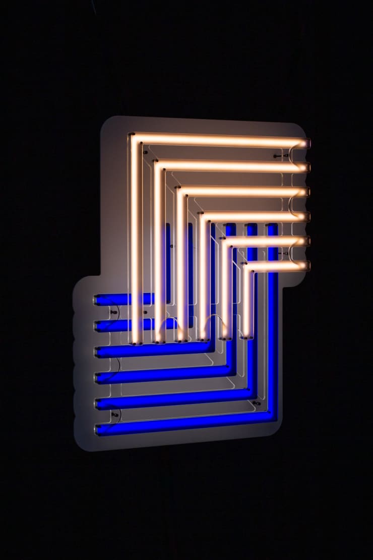 Meagan Streader, Inversion (blue), 2023