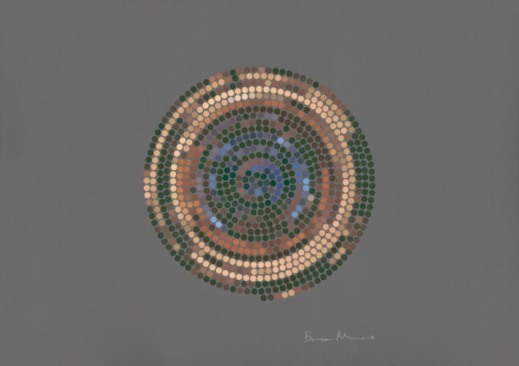 Bruce Munro, 34° 6’ 9.22” S 141° 54’ 48.70” E Time and Place: Murray River (150), 2019