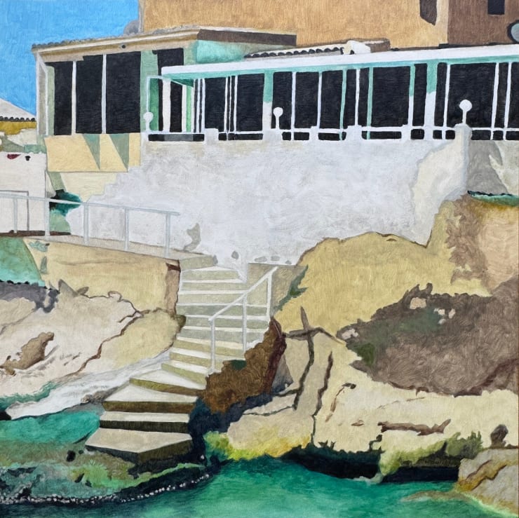 Chantel de Latour, Steps to the restaurant, 2024