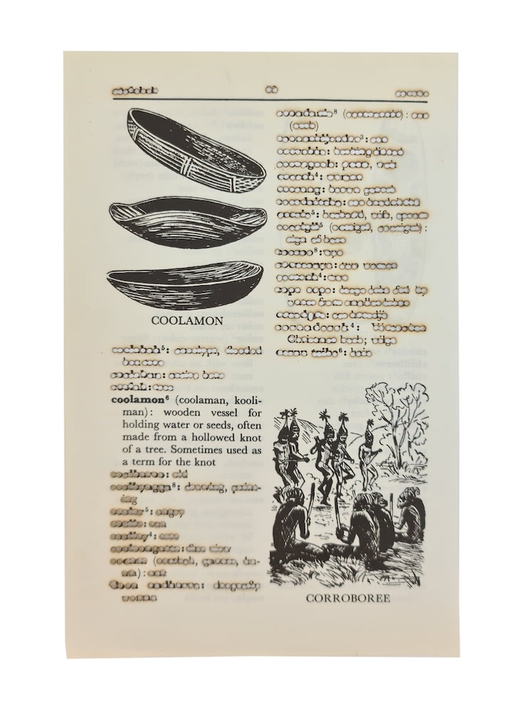 Jenna Lee, Aboriginal tools (coolamons), 2022