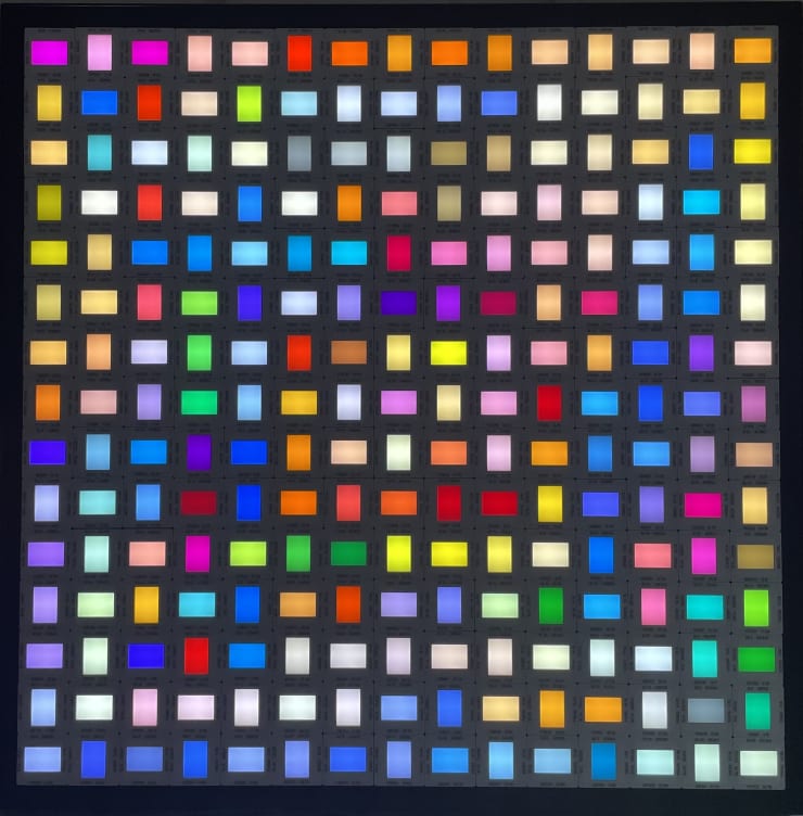 Bruce Munro, Time and Place - Silent Boogie Woogie 2, 2023