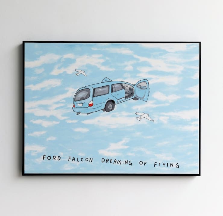 Kenny Pittock, Ford Falcon Dreaming of Flying, 2022