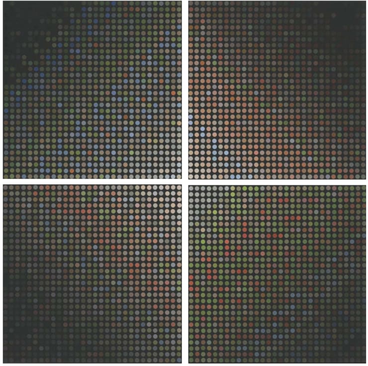 Bruce Munro, Land III (L7, L3, L2, L6) (set of 4), 2024