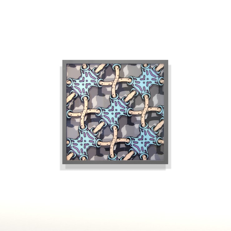 Jud Wimhurst, “THE GRUDGE (string theory remix) zoom x 3 “, 2024