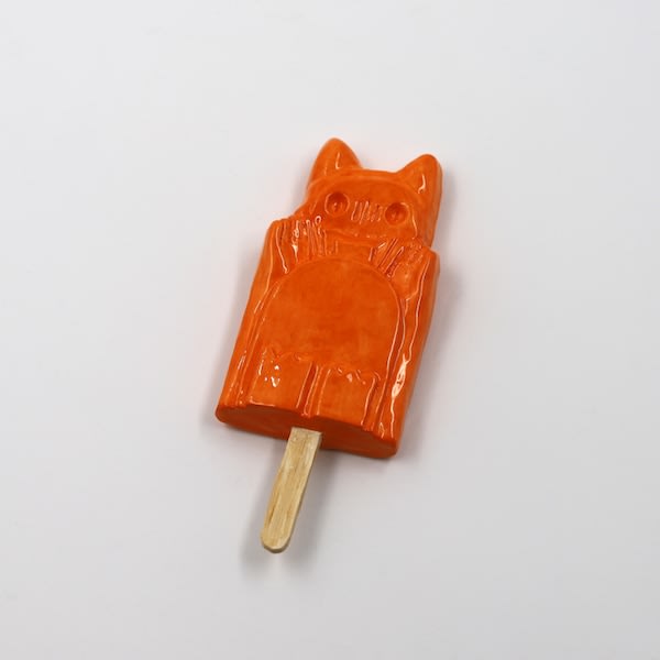 Kenny Pittock, Orange Fruit Bat , 2023