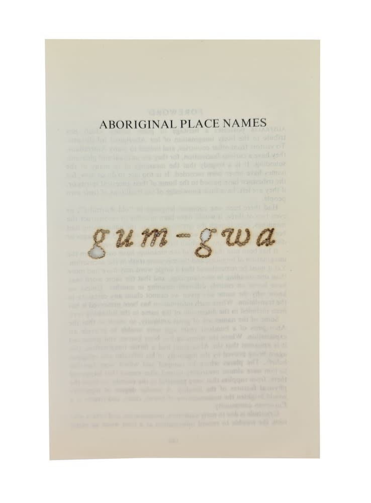 Jenna Lee, Aboriginal place name gum-gwa (forest: monsoon), 2022