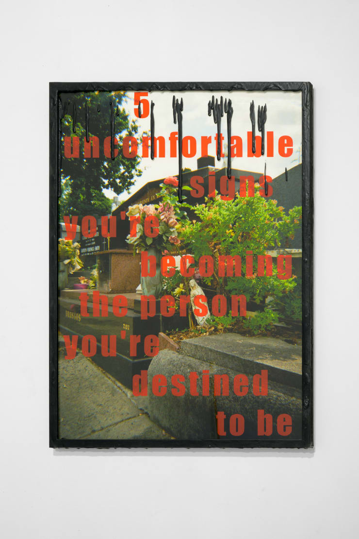 Diego Ramírez, Gentrified language stained with capital like blood in a vampire’s teeth 2B, 2023