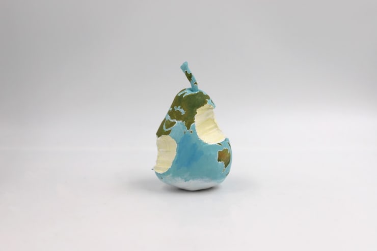 Kenny Pittock, The World’s Gone Pear Shaped (Twice Bitten), 2022