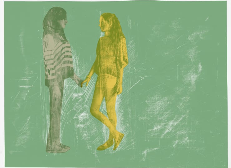 Forest Play 02, Erasure, 2019 Edition of 1 plus 1 artist's proof
