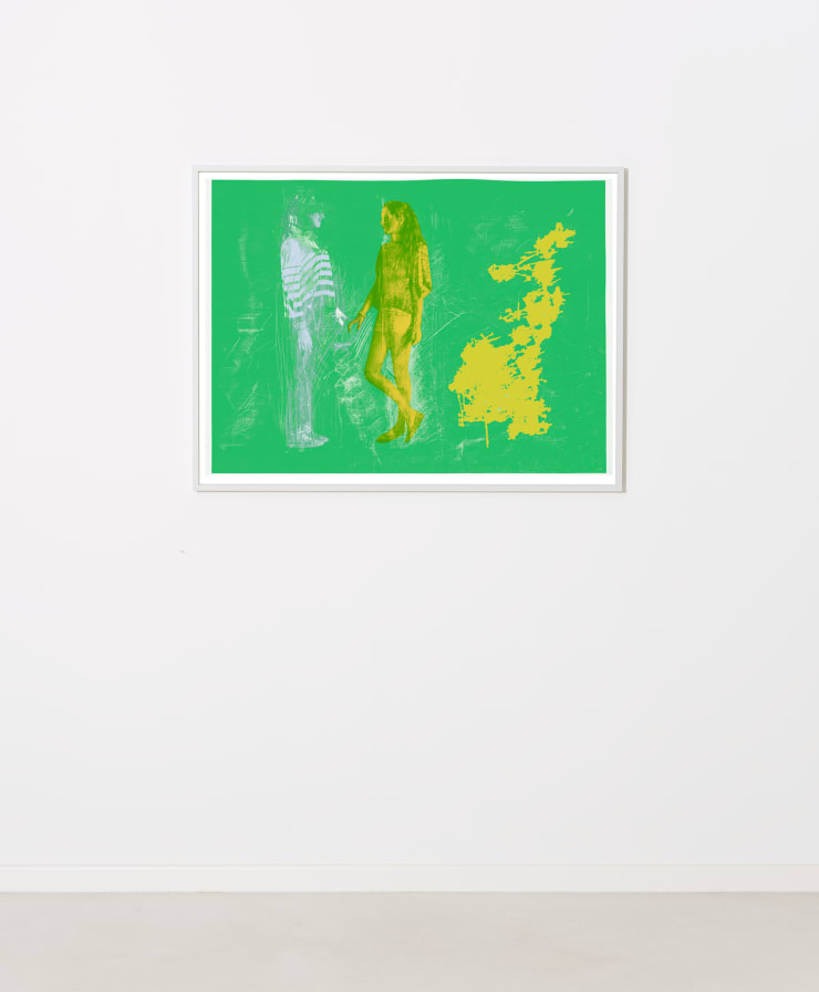 Forest Play 01, Erasure, 2019 Edition of 1 plus 1 artist's proof