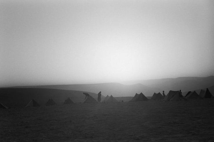 Micha Bar-Am, Bivouac, Negev Desert, 1959