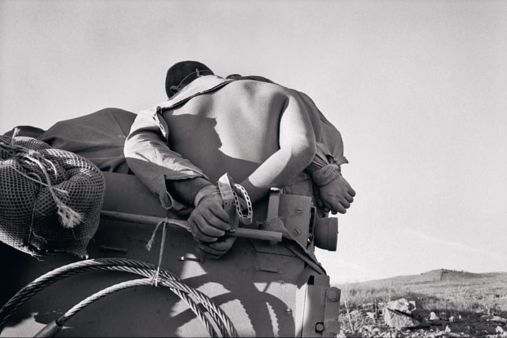 Micha Bar-Am, Syrian prisoner of war, Golan Heights, 1970