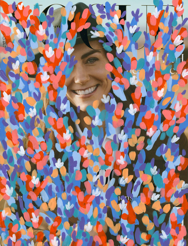 Michael De Feo, Untitled (Kate Middleton by Josh Olins for 100 year anniverary issue of British Vogue, June 2016), 2016
