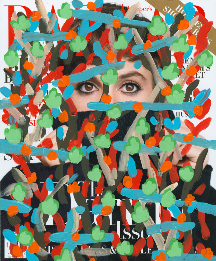 Michael De Feo, Untitled (Lena Dunham by Nathaniel Goldberg for cover of Harpar's Bazaar, November, 2015), 2016