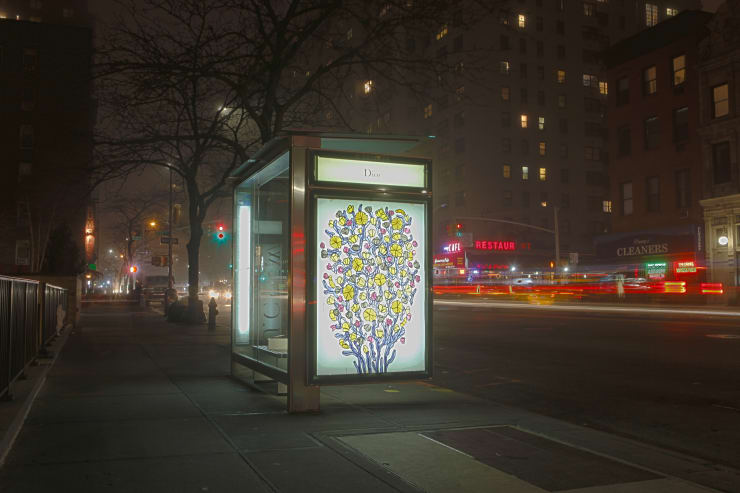 Michael De Feo, Bus stop advertising takeover, New York, New York, 2015