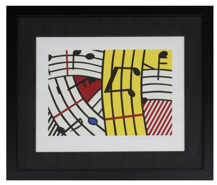 Roy Lichtenstein, Musical Notes, 1995