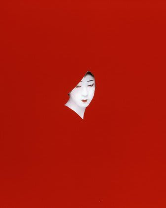 Sarah Charlesworth - Red Mask (Objects of Desire I), 1984