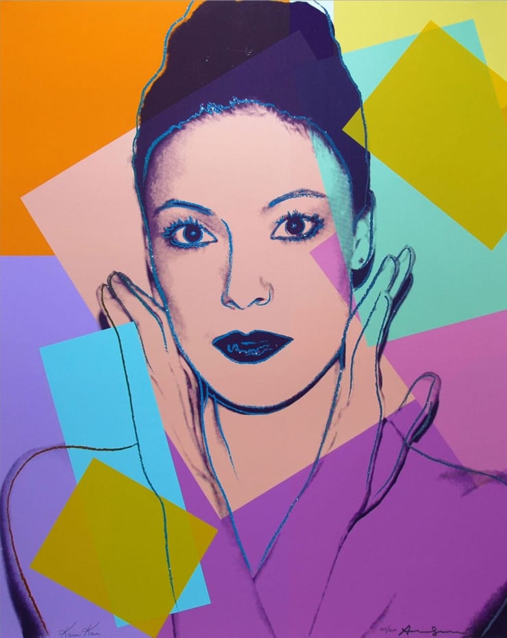 Andy Warhol, Karen Kain, 1980