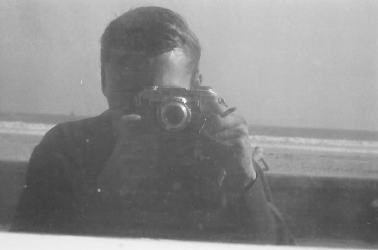 Dennis Hopper, Untitled (Self Portrait Beach Reflection), 1961-67