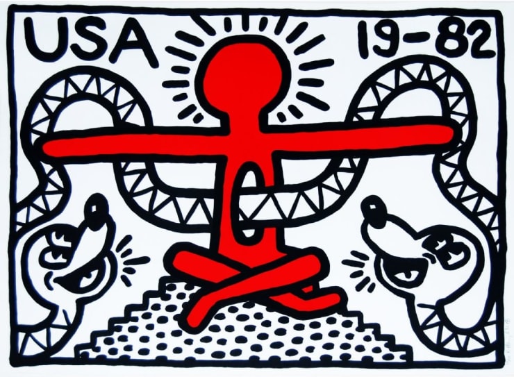 Keith Haring, USA 19-82, 1982