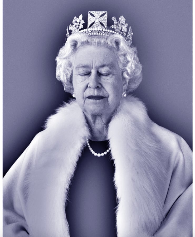 Chris Levine, Lightness of Being (Blue), 2019