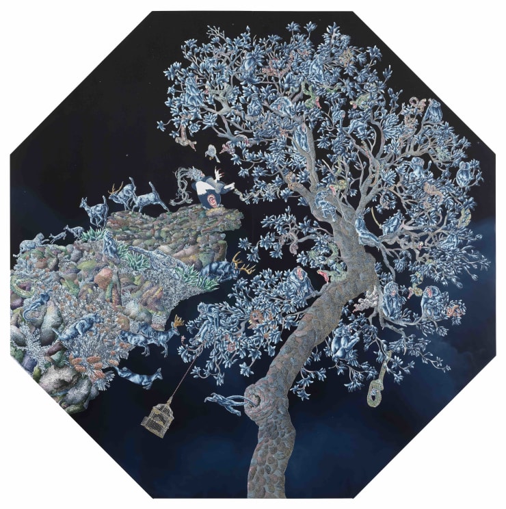 Ode To The Lost Moon When The Nightingale Was Set Free I, 2009-2010