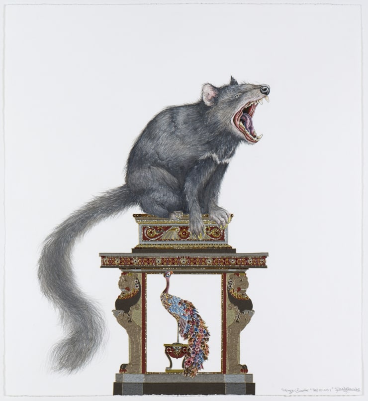 Whimsy Beasties...Tashound I, 2012