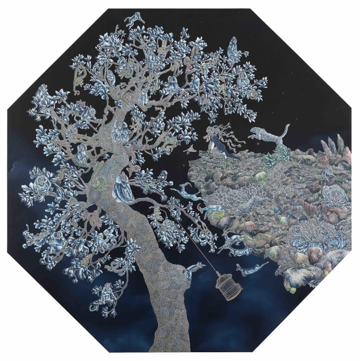 Ode To The Lost Moon When The Nightingale Was Set Free II, 2009-2010