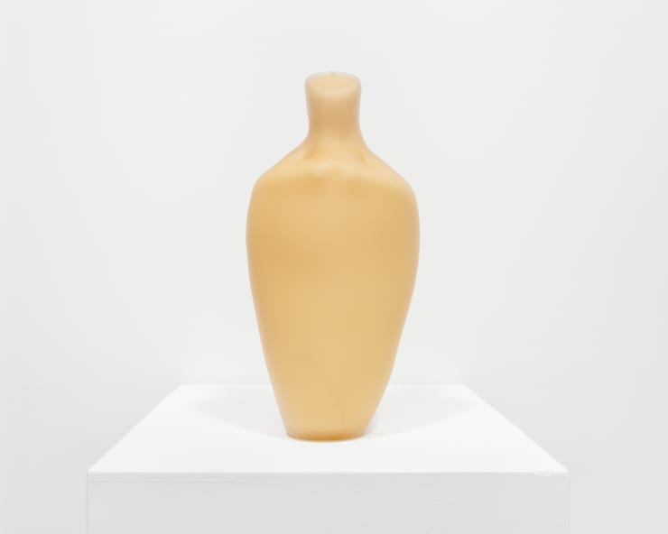 Brendan Fernandes No Body VI, 2016 hand-blown glass 21 x 9 1/2 x 5 in. 53.3 x 24.1 x 12.7 cm