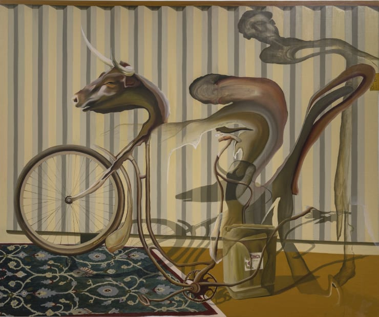 Luke Agada, In-between (Empire Rides Back), 2023