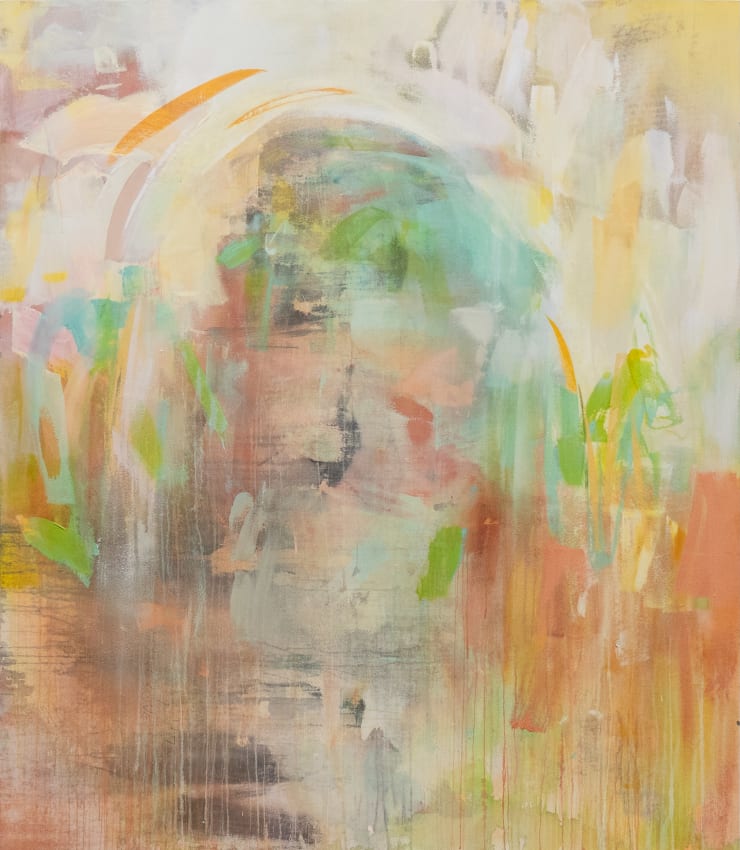 Ben Murray Portrait I, 2020 acrylic on muslin 61 x 53 in 154.9 x 134.6 cm