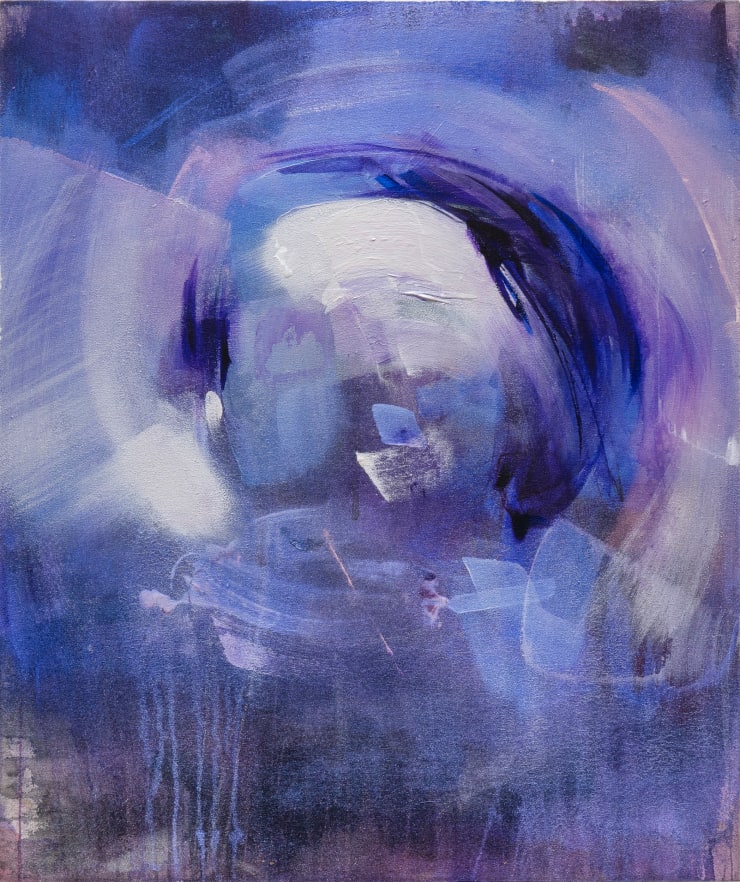 Ben Murray Small Portrait II, 2020 acrylic on muslin 24 x 20 in 61 x 50.8 cm