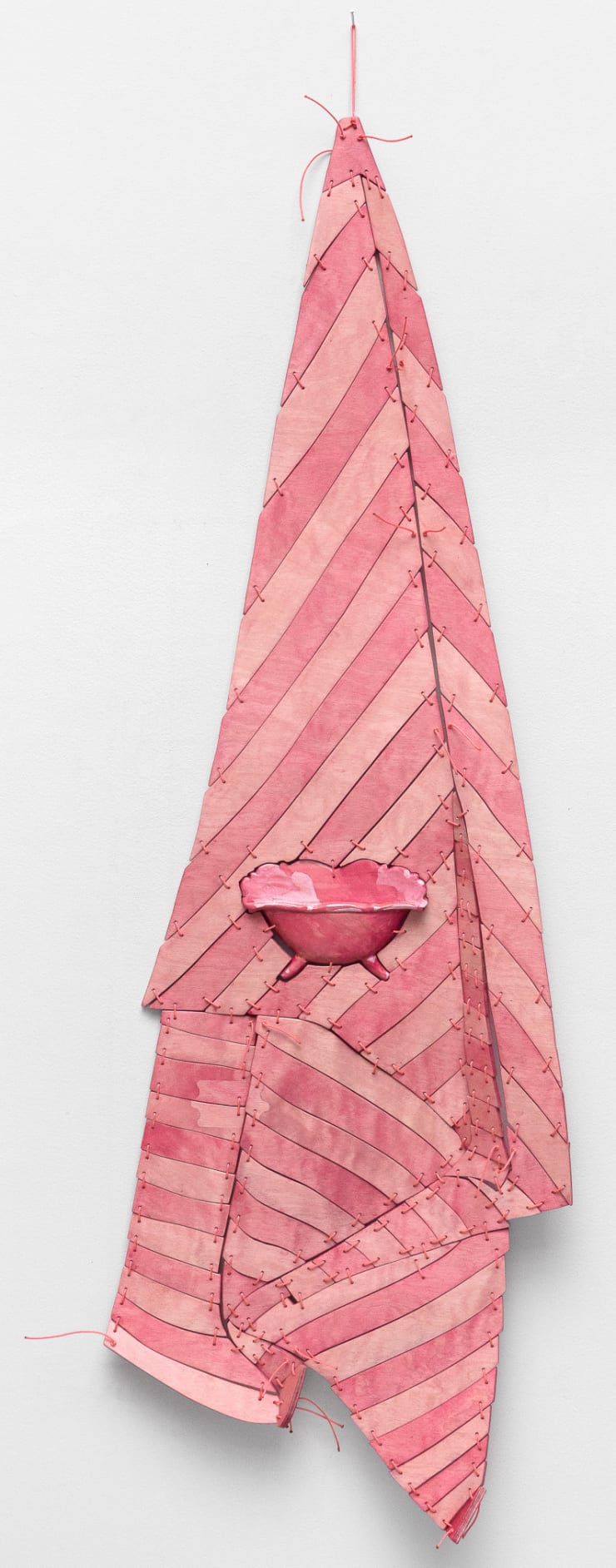 Dan Gunn, Mount Pleasant, 3-toed Footed Bowl (Rose Pink), 2020