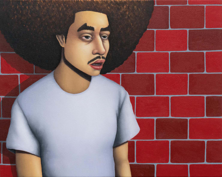 Jake Troyli Clean Slate, 2021 oil on canvas 16 x 20 in 40.6 x 50.8 cm