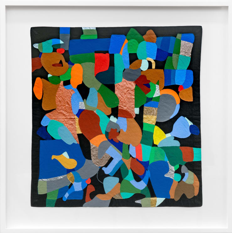 Candida Alvarez Skowhegan #4, 2023 Flashe paint on cotton 25 x 25 in 63.5 x 63.5 cm 19 x 19 in (unframed)