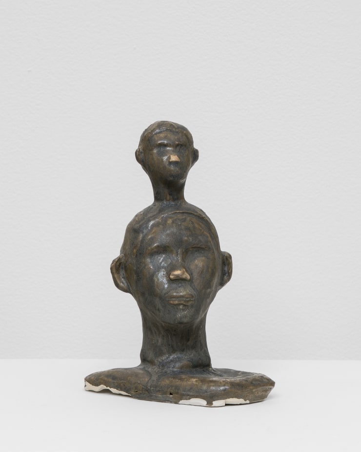 Maia Cruz Palileo Rock Formations (Moaning Rock), 2025 glazed porcelain 7 1/4 x 5 1/4 x 3 in 18.4 x 13.3 x 7.6 cm