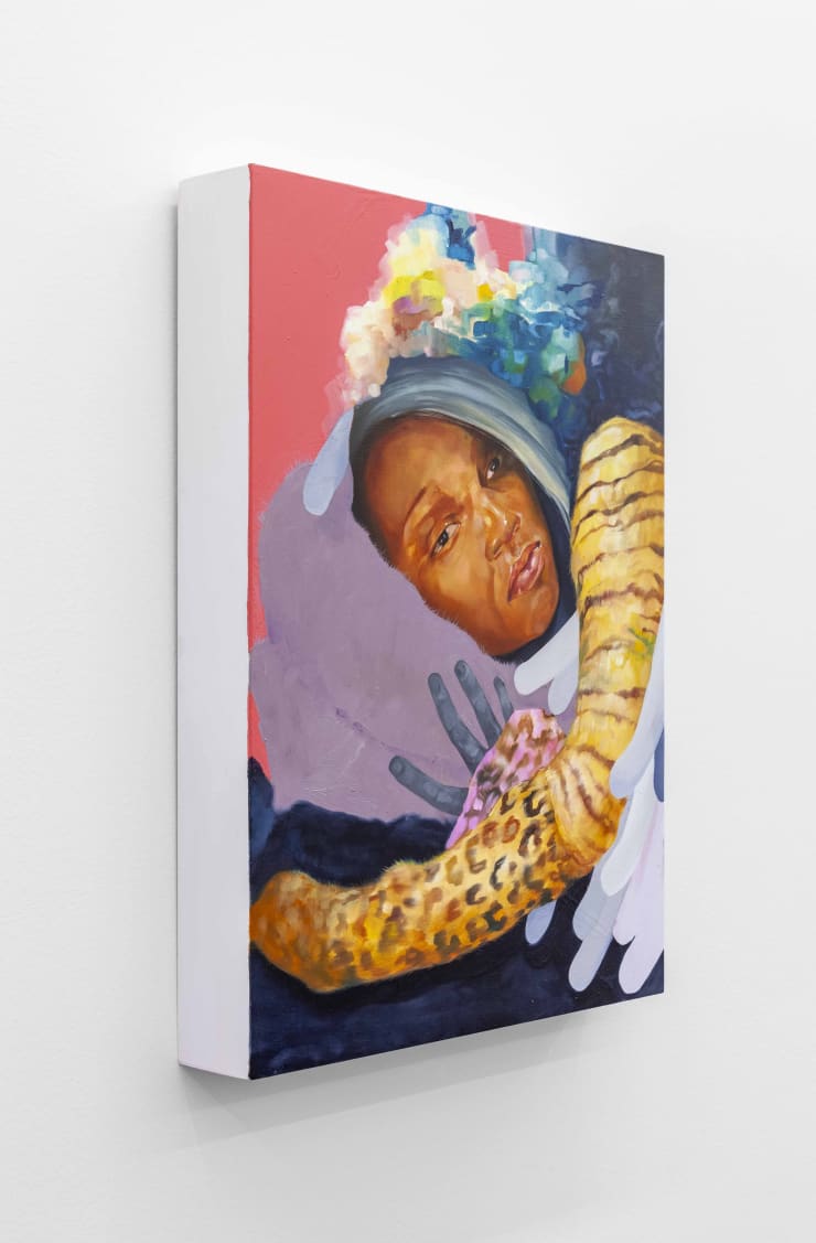 David Antonio Cruz lovingchild,there’salwayssomethingnew, 2019 Oil and latex on wood 24 x 18 x 3 in. 61.0 x 45.7 x 7.6 cm