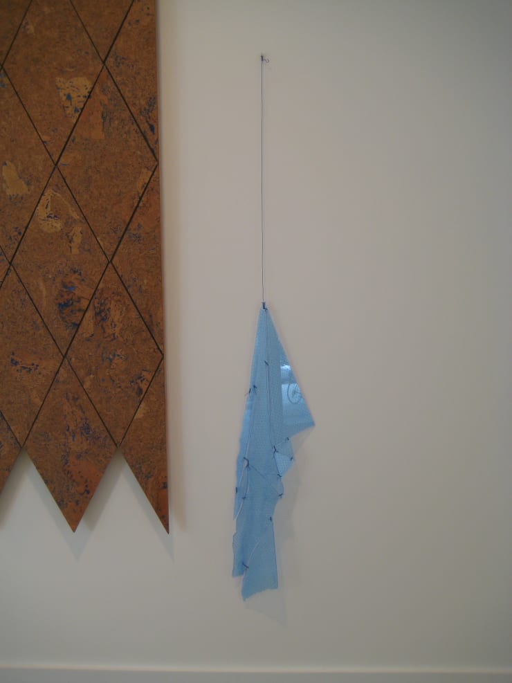 Dan Gunn Crystalline Curtain No. 2, 2011 Plexiglas and wire 64 x 10 x 2 ½ in.