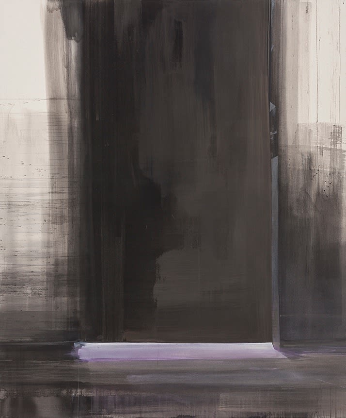 Ben Murray CLOSE – DOOR, 2017 acrylic and ink on canvas 72 x 60 in. 182.9 x 152.4 cm