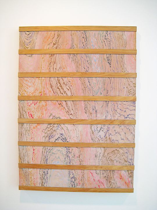 Dan Gunn Terrace, 2011 Colored pencil, acrylic and spray paint on plywood 48 x 34 in. 121.92 x 86.36 cm