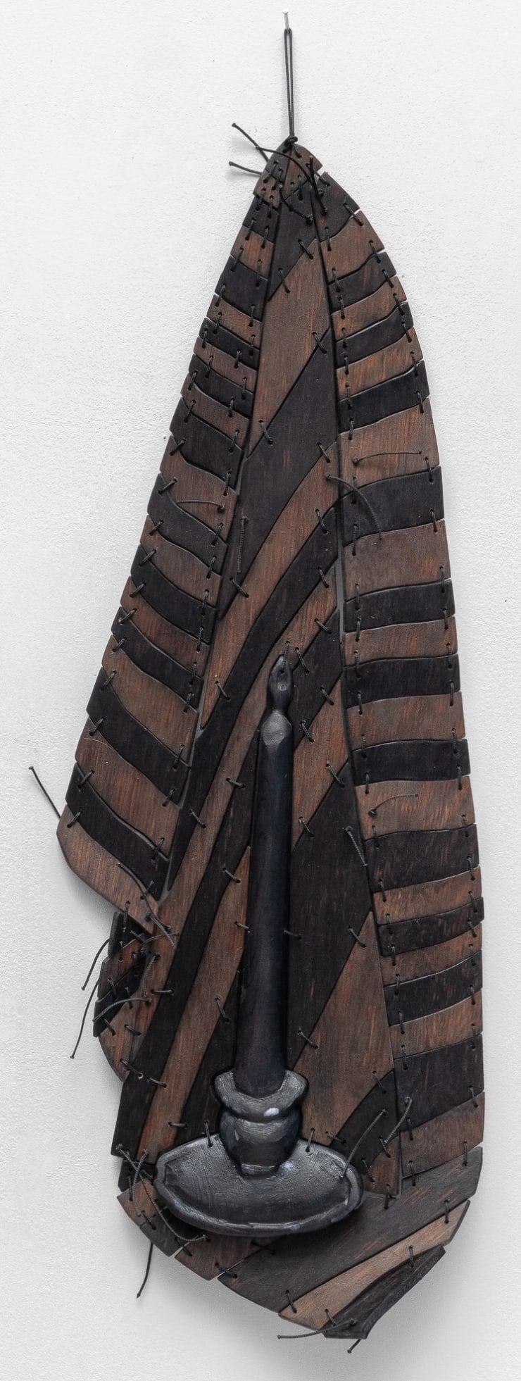 Dan Gunn, Mount Pleasant, Single Light Candlestick (Black Amethyst), 2020