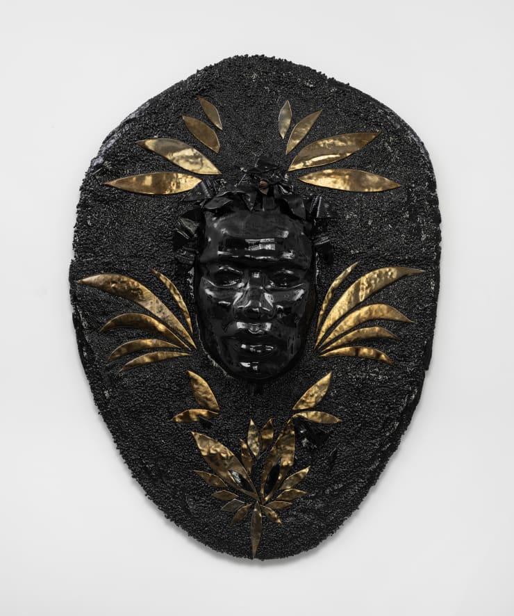 Layo Bright To Have and To Hold I, 2022 kiln formed glass 42 x 34 in 106.7 x 86.4 cm