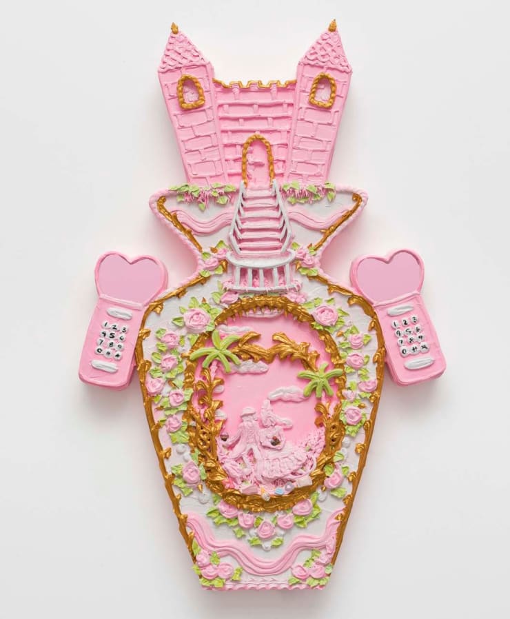 Yvette Mayorga, Sugar Castle After Rococo 18th century porcelain Diorama, 2023