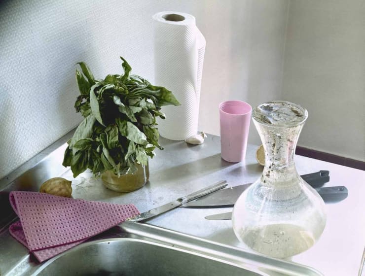 Laura Letinsky Untitled #36 from the series Morning & Melancholia, 2001/02 chromogenic print archivally mounted on Sintra 17 1/4 x 23 1/4 in. 43.82 x 59.06 cm Edition of 15