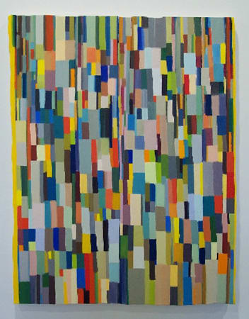 Joe Baldwin Small Shape, 2002 Oil on shaped canvas 40 x 30 in 101.6 x 76.2 cm